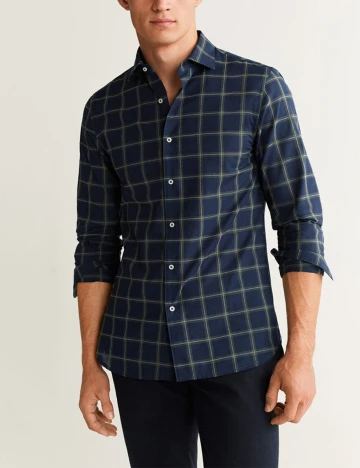 Camasa Mango, bleumarin, XL