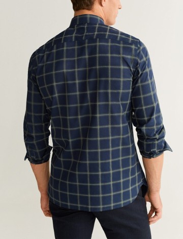 Camasa Mango, bleumarin, XL