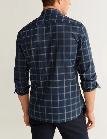 Camasa Mango, bleumarin, XL
