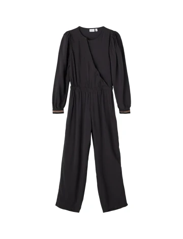 Salopeta Name It, negru, 14 ANI