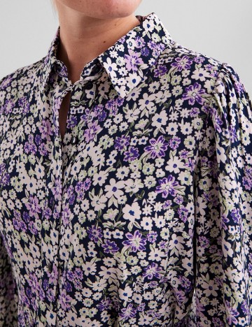 Rochie scurta Pieces, floral, XS