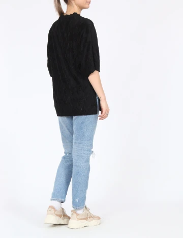 Bluza Mango, negru