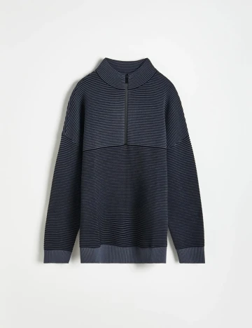 Bluza Reserved, bleumarin, S Albastru