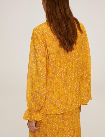 Bluza Mango, mustar, M