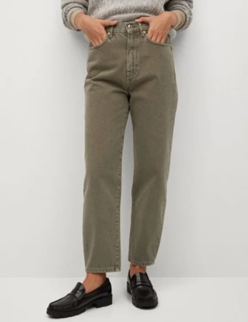 Blugi Mango, verde, 38