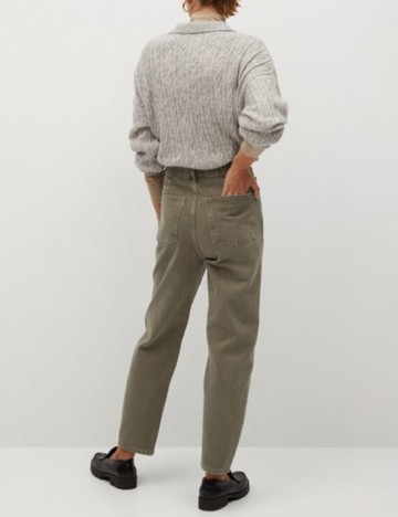Blugi Mango, verde, 38