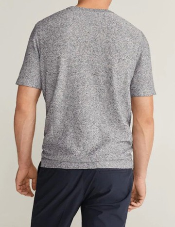 Tricou Mango, gri, XXL