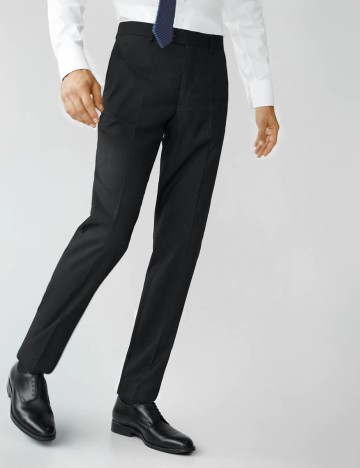 Pantaloni Mango, negru, 40