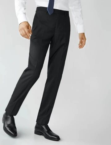 Pantaloni Mango, negru, 40