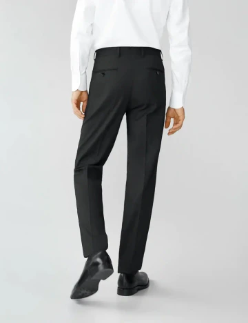 Pantaloni Mango, negru, 40