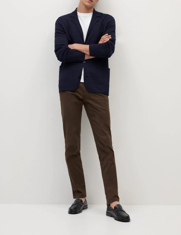 Cardigan Mango, bleumarin, S