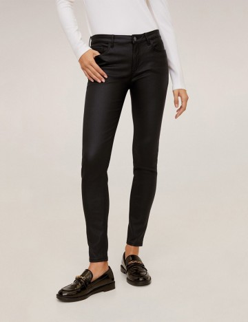 Pantaloni Mango, negru, 44