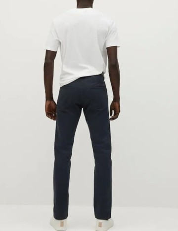 Pantaloni Mango, bleumarin, 36