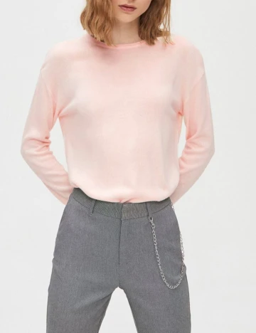 Bluza CROPP, roz piersica, M