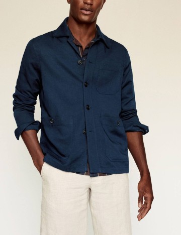 Camasa Mango, bleumarin, M