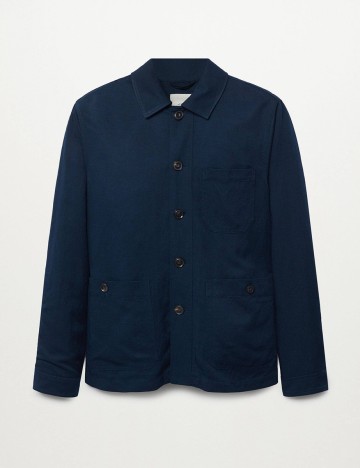 Camasa Mango, bleumarin, M