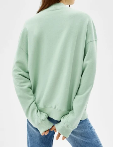 Bluza Bershka, verde, S
