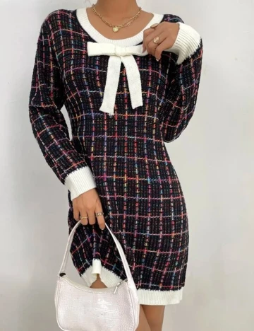 Rochie scurta SHEIN, negru, S