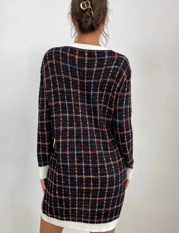 Rochie scurta SHEIN, negru, S