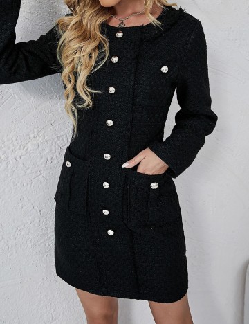 Rochie scurta SHEIN, negru, L