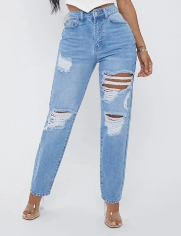 Blugi SHEIN, albastru, W28/L32