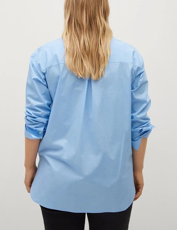 Camasa Mango Violeta, bleu, XL