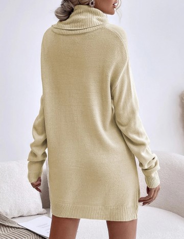 Rochie scurta SHEIN, crem, S