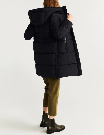 Geaca Mango, negru, XL