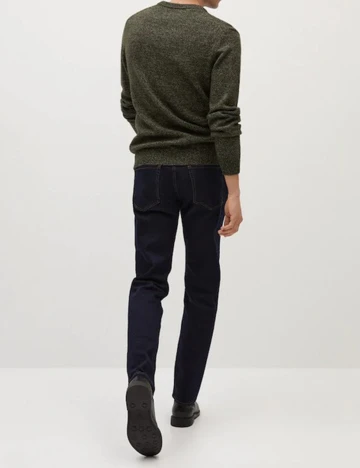 Pulover Mango, verde, XXL