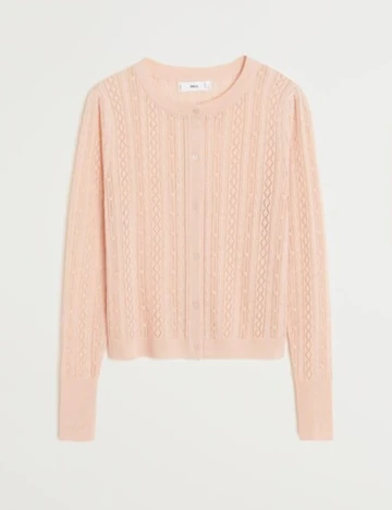 Cardigan Mango, somon, L