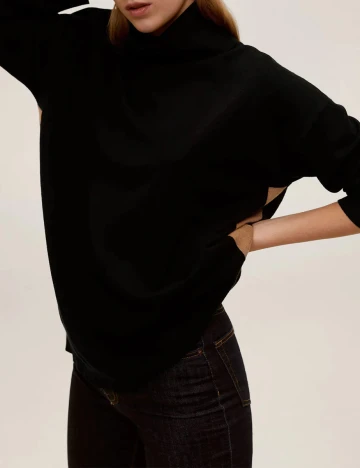 Bluza Mango, negru, S