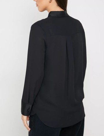 Camasa Mango, negru, XL