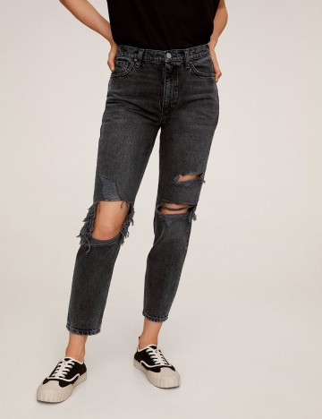 Blugi Mango, negru, 38