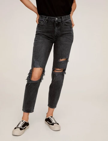 Blugi Mango, negru, 38