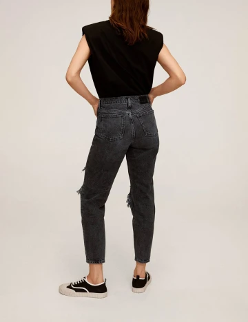 Blugi Mango, negru, 38