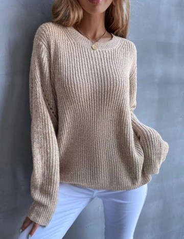 Pulover SHEIN, maro, S