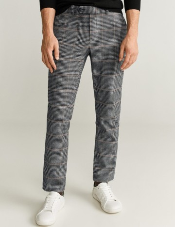 Pantaloni Mango, gri, 40