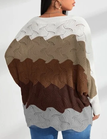 Pulover SHEIN CURVE, mix culori, 1 XL