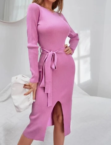 Rochie medie SHEIN, roz, M