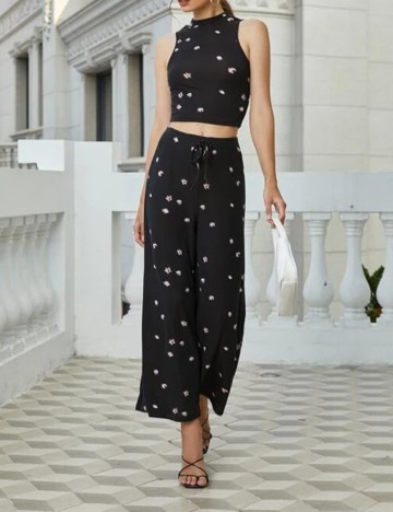 Compleu SHEIN, negru, L