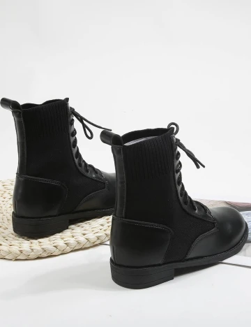 Ghete Shein Kids, negru, 36 Negru