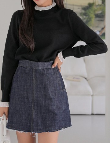 Bluza Dazy, negru, M