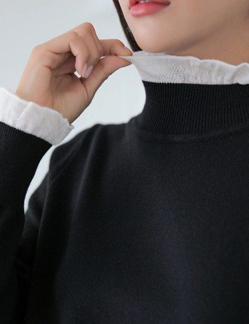 Bluza Dazy, negru, M