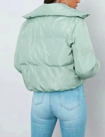 Geaca SHEIN, verde, M Verde