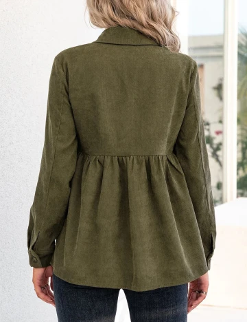 Jacheta SHEIN, verde, XL Verde