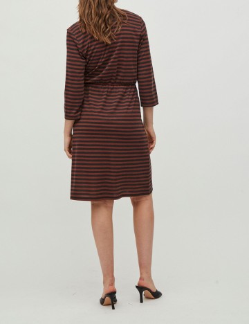 Rochie scurta Vila, maro, S
