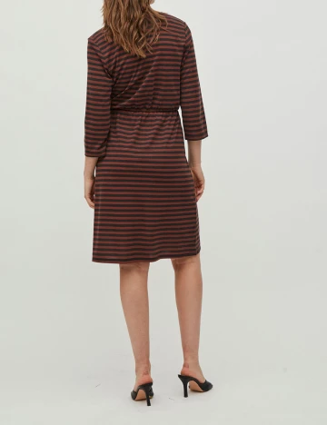 Rochie scurta Vila, maro, S