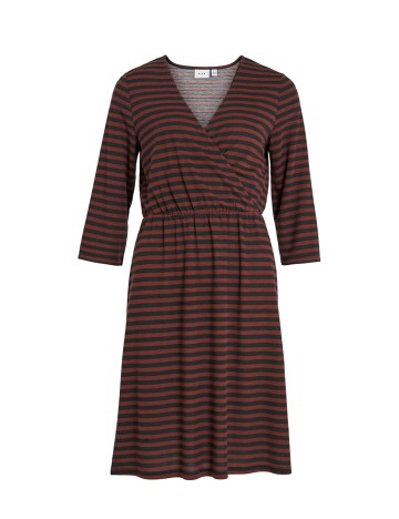 Rochie scurta Vila, maro, S