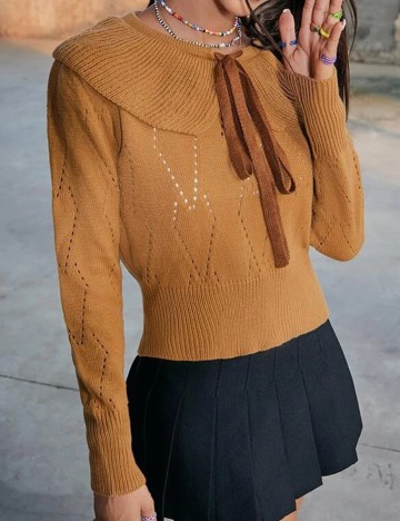Pulover SHEIN, maro, M