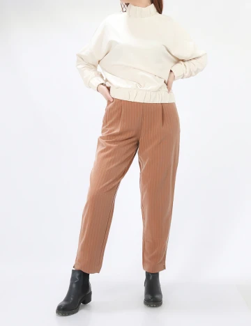 Pantaloni Vila, maro, 38 Maro